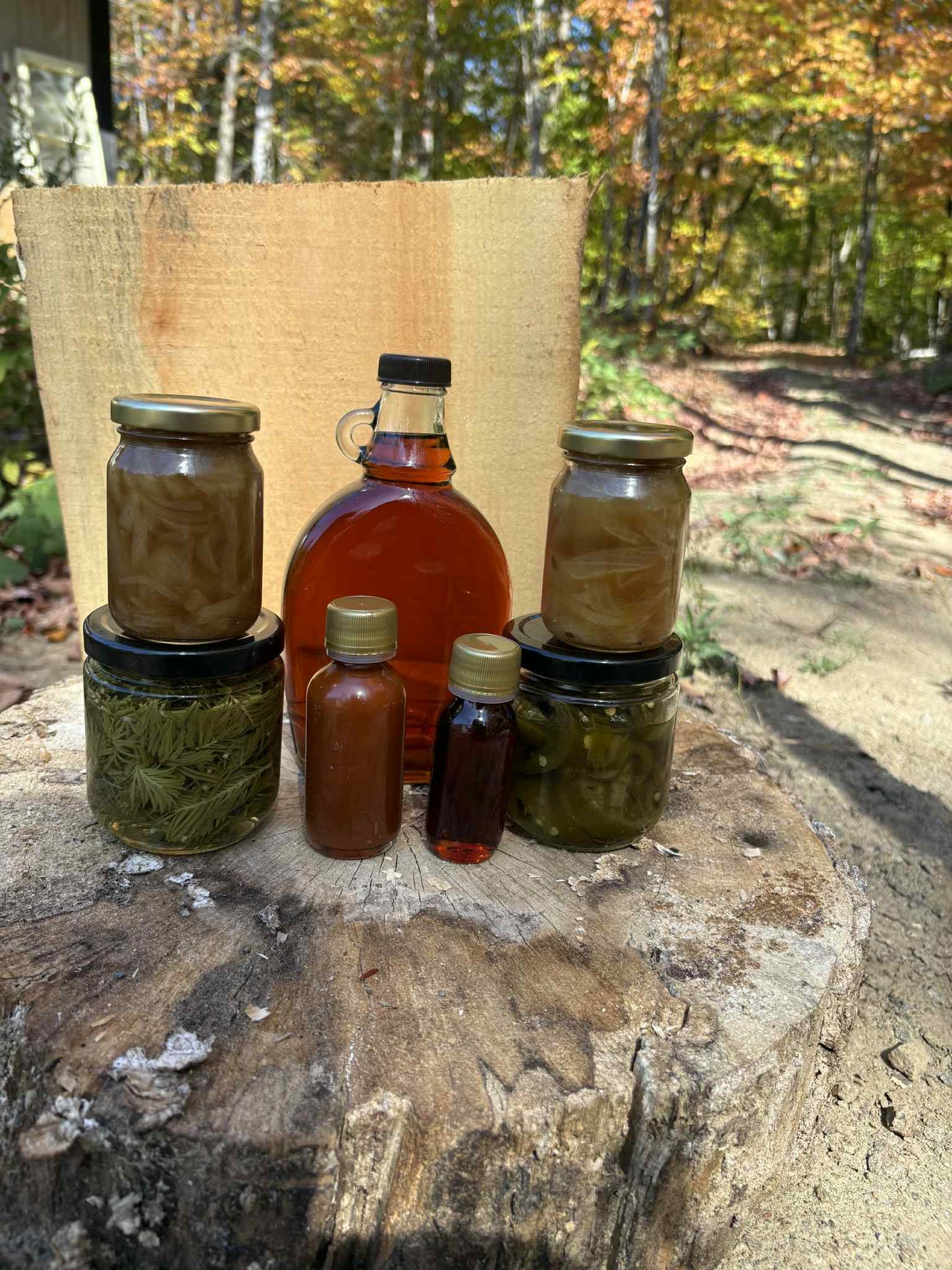 Ensemble cadeau de produits maison