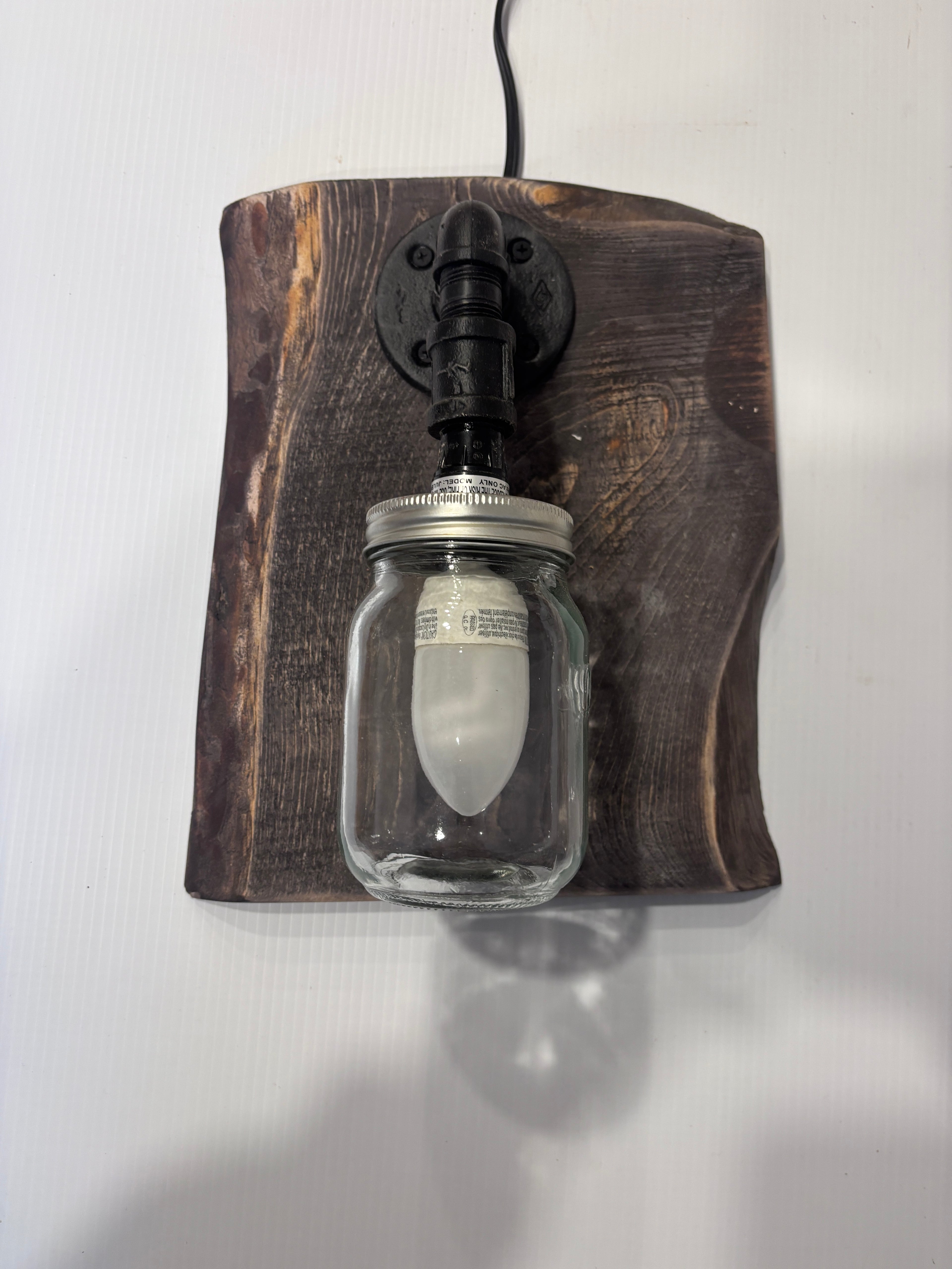 Lampe rustique