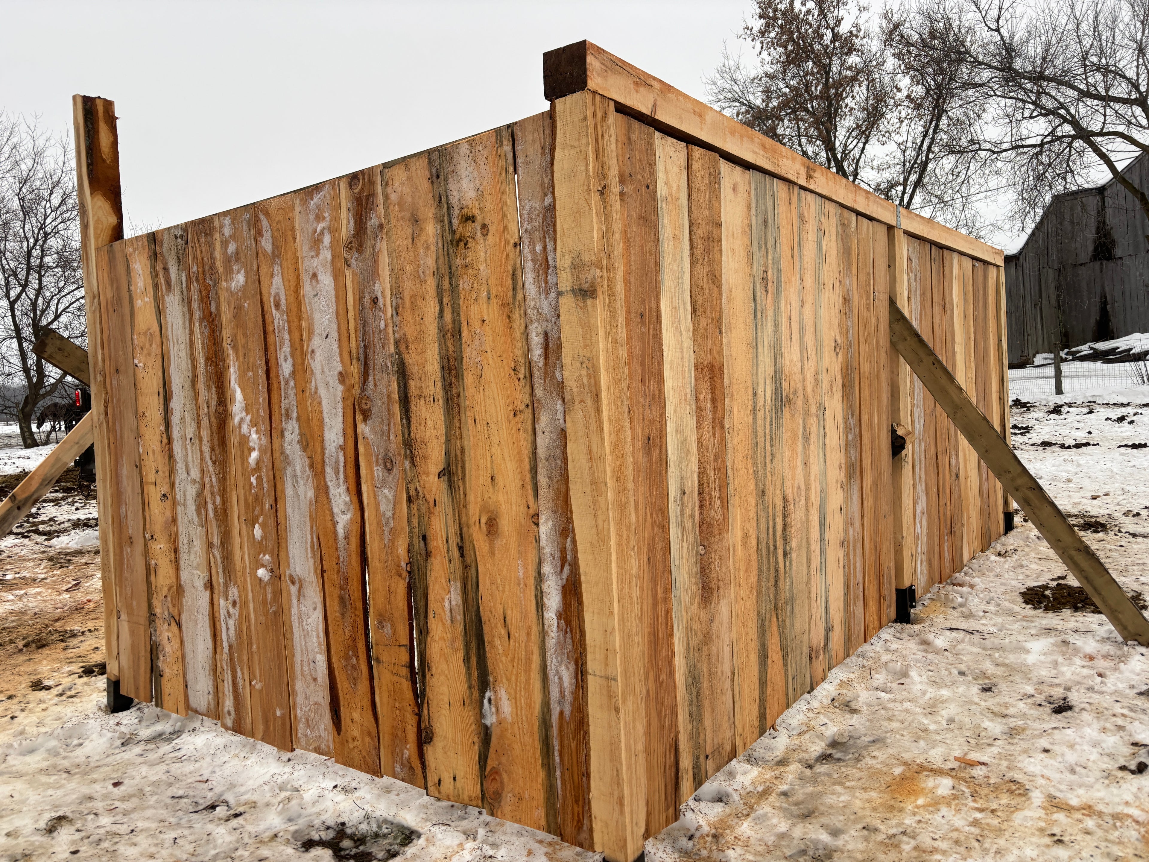 Abris pour chevaux 10x20