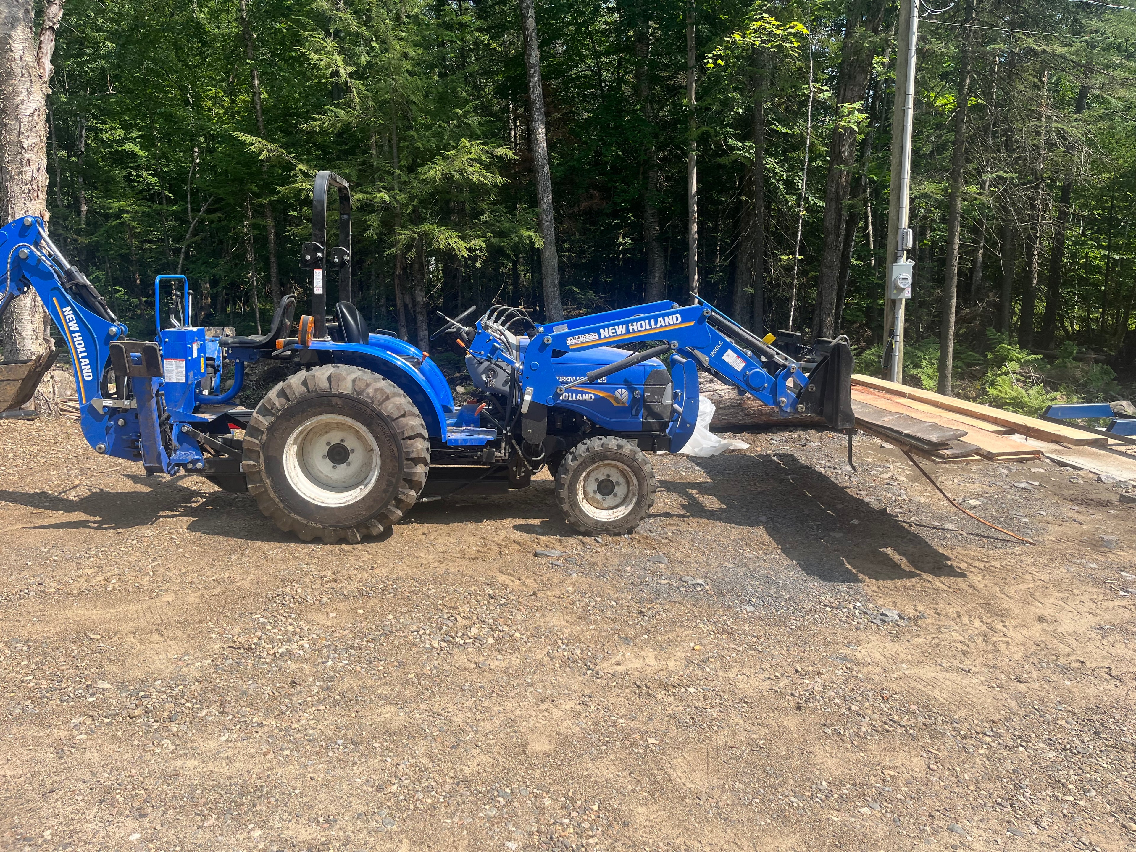 Location de tracteur avec opérateur