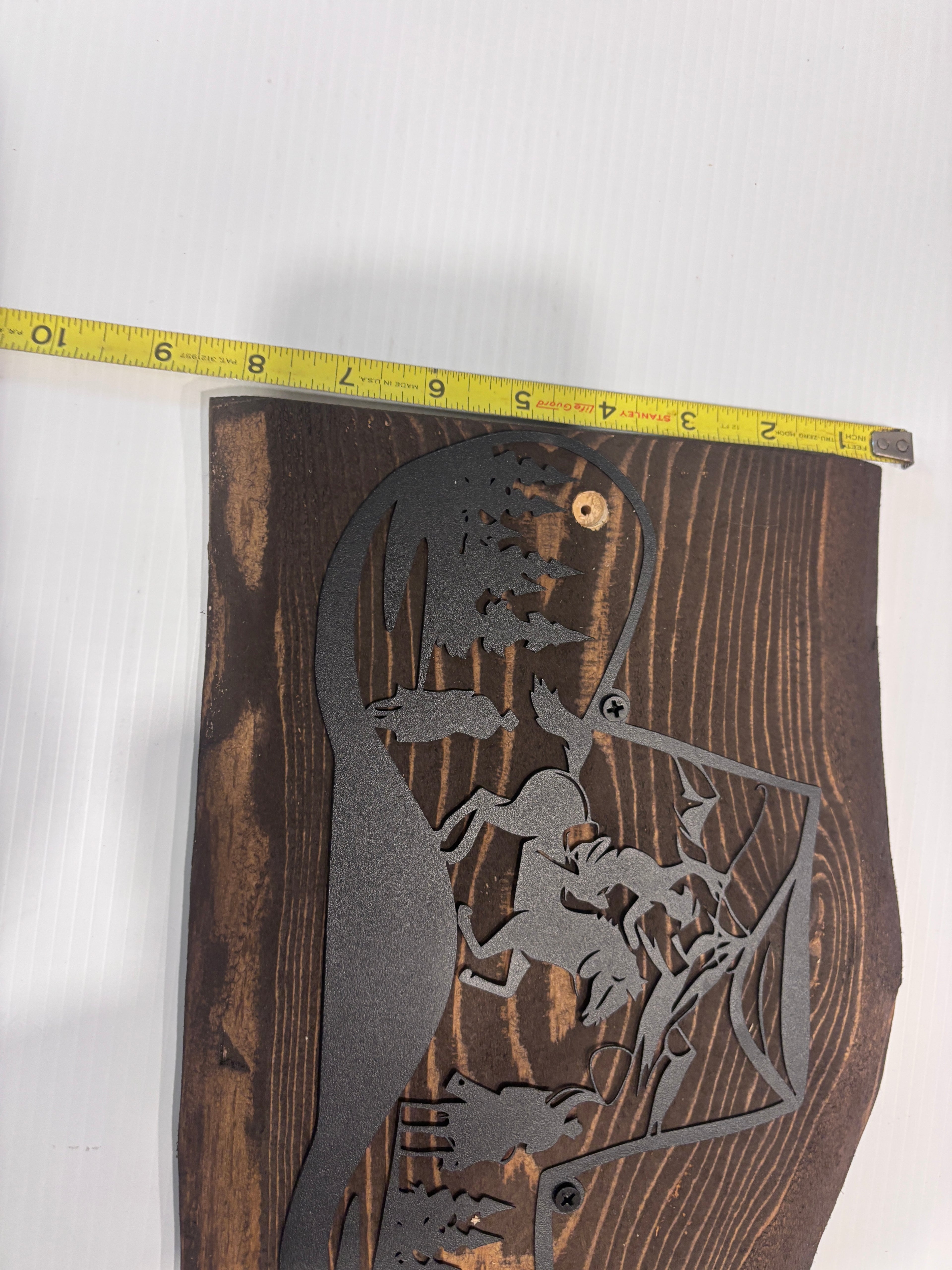 Porte manteaux cow-boy
