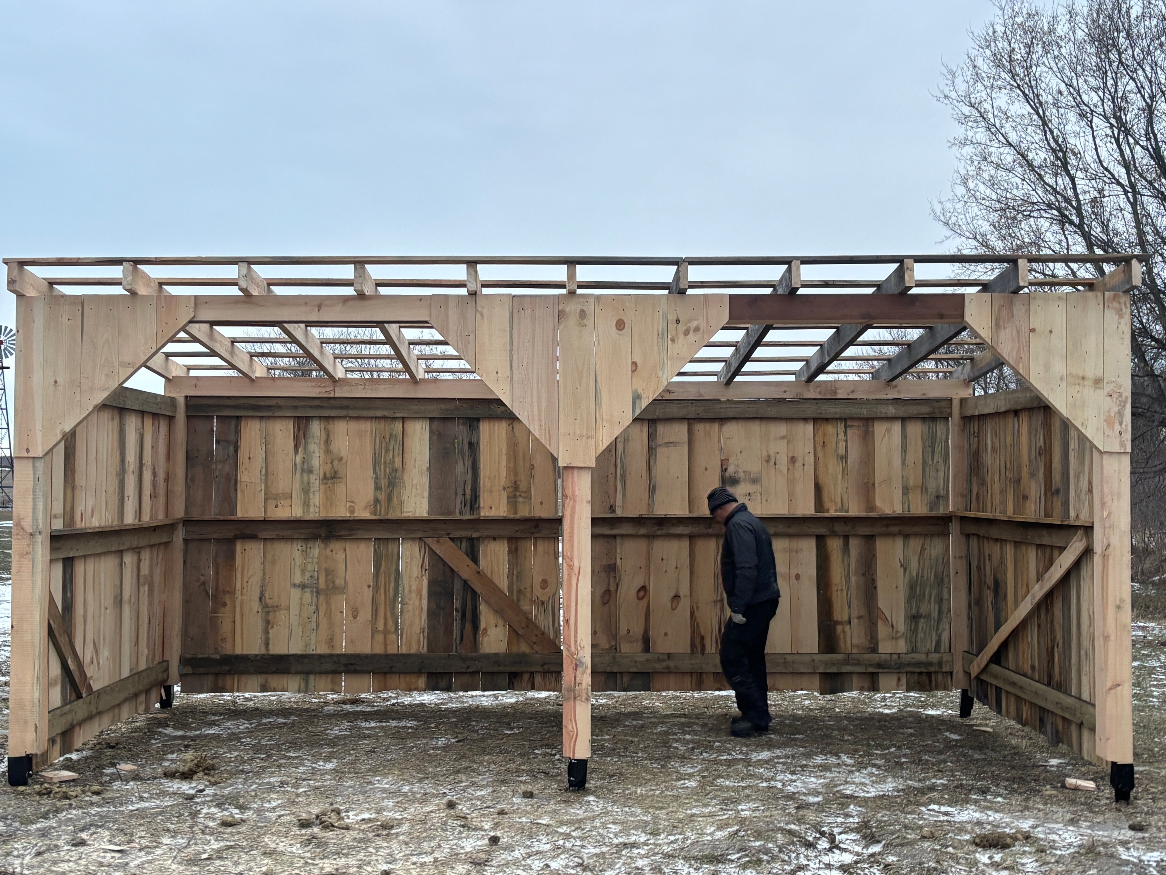 Abris pour chevaux 10x20