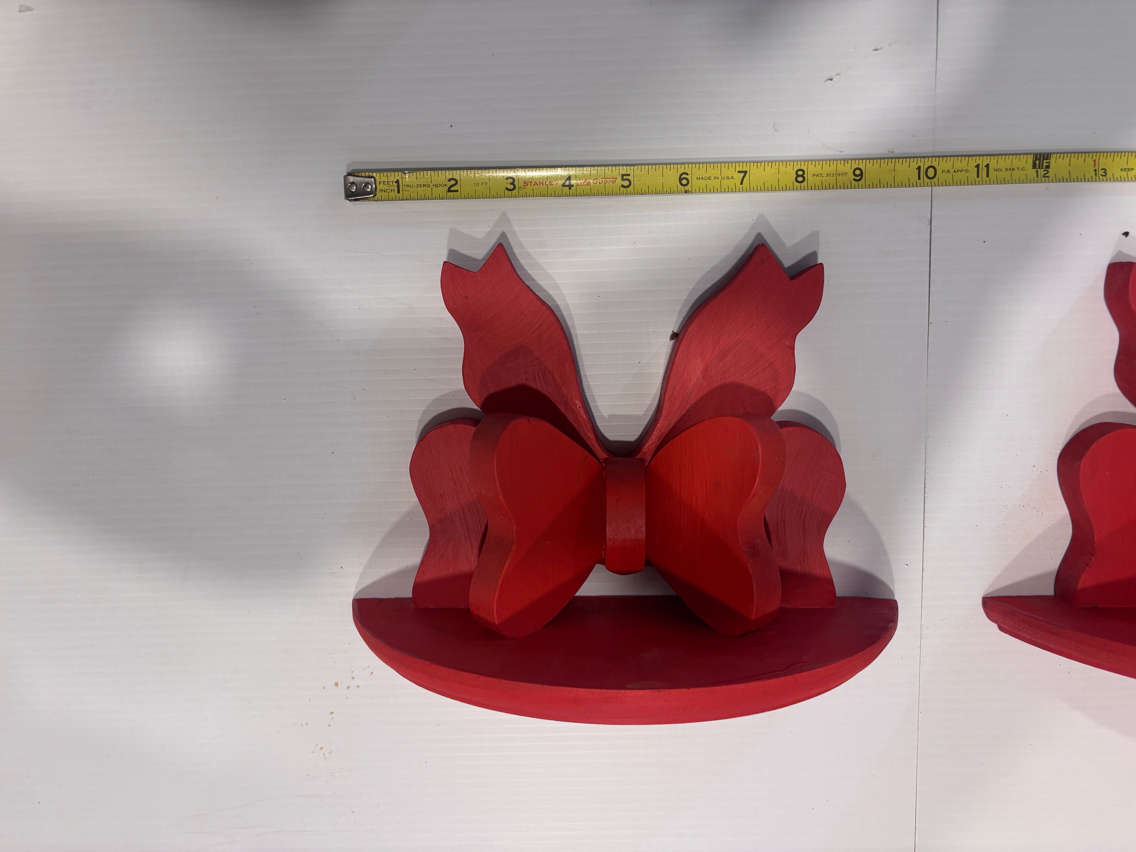 Paire de petites tablettes
