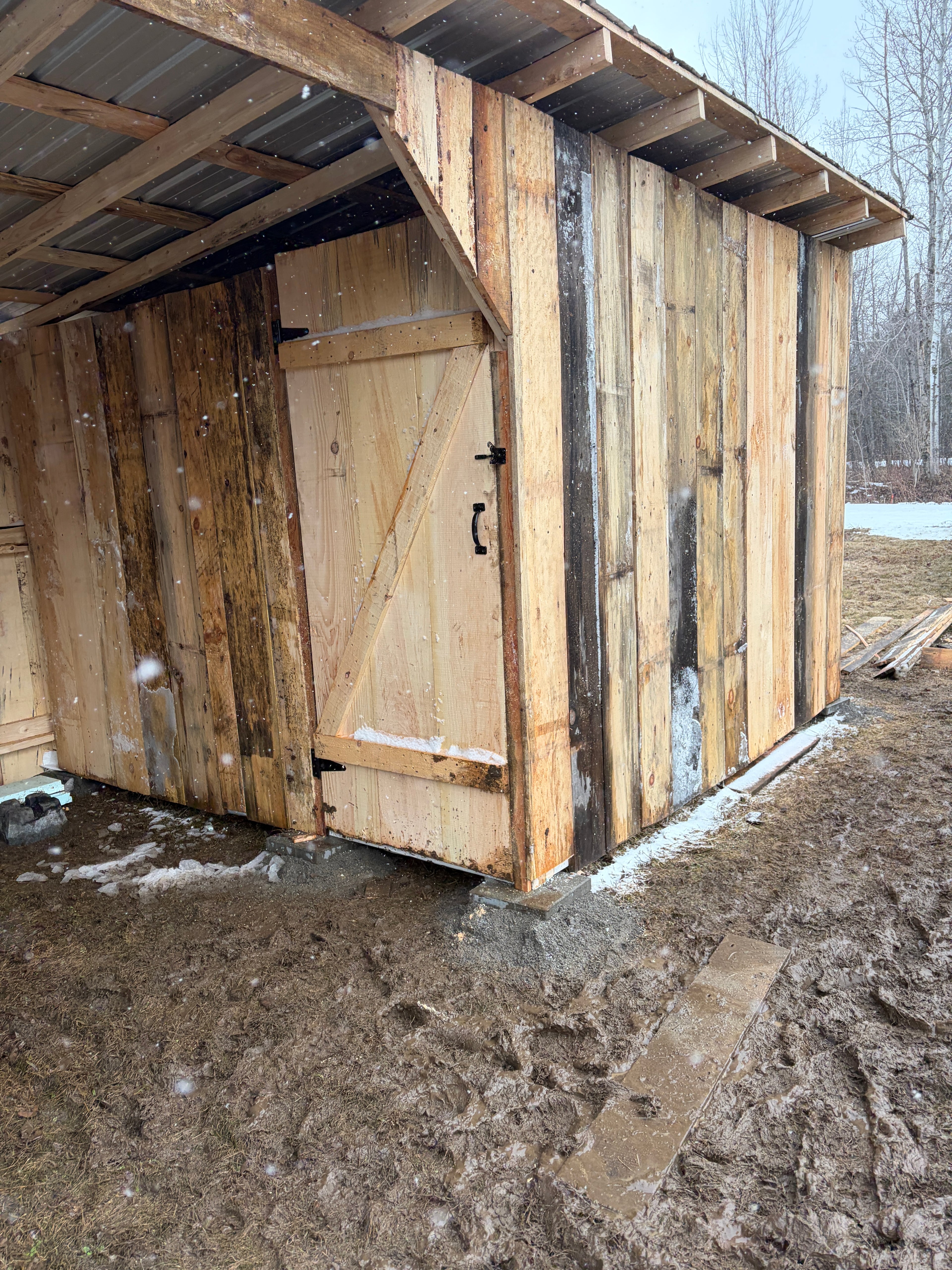 Abris pour chèvres,moutons ou poney