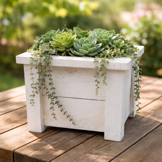 Boîte à fleurs sur commande