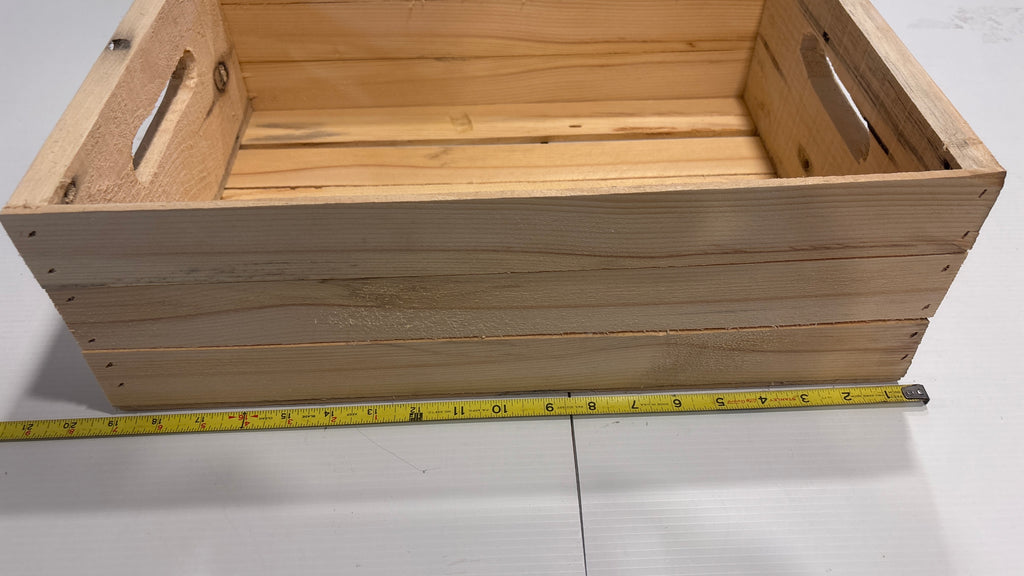 Boîte en bois grosse