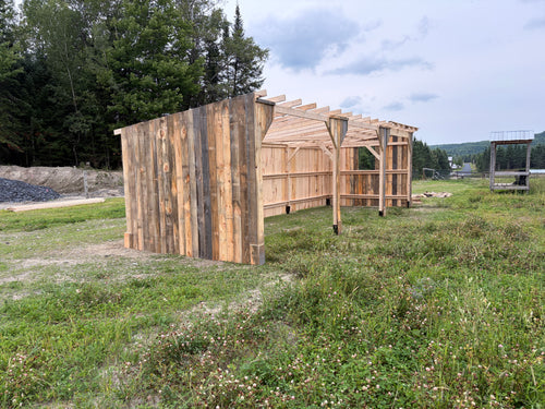 Abris à chevaux 10x30