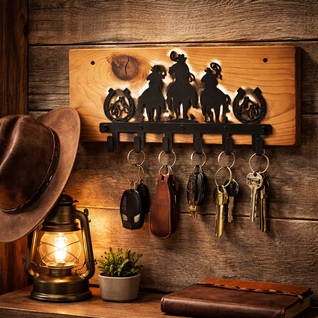 Porte clés cow-boy
