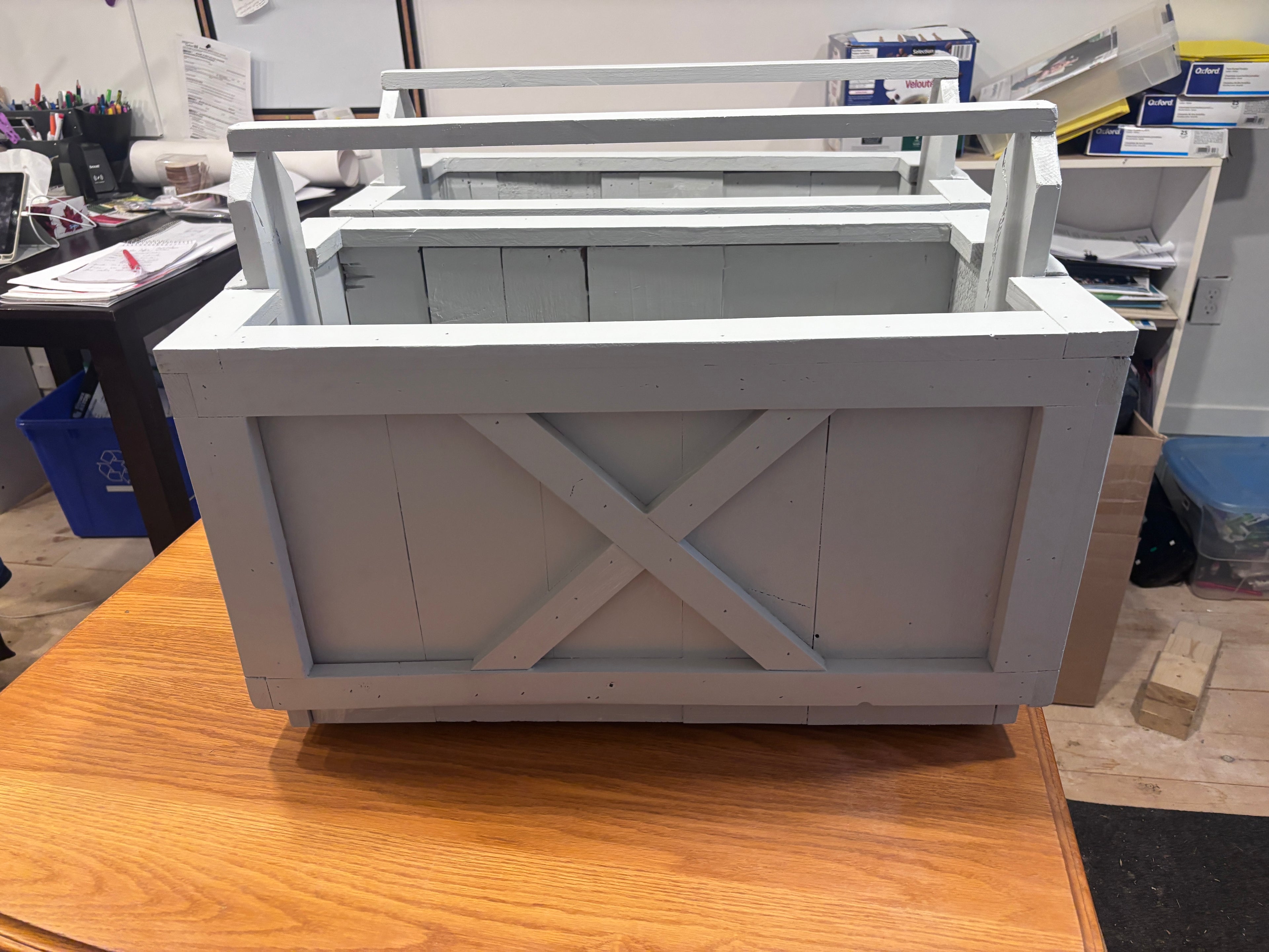 Boîte à fleurs 12x25 en paire