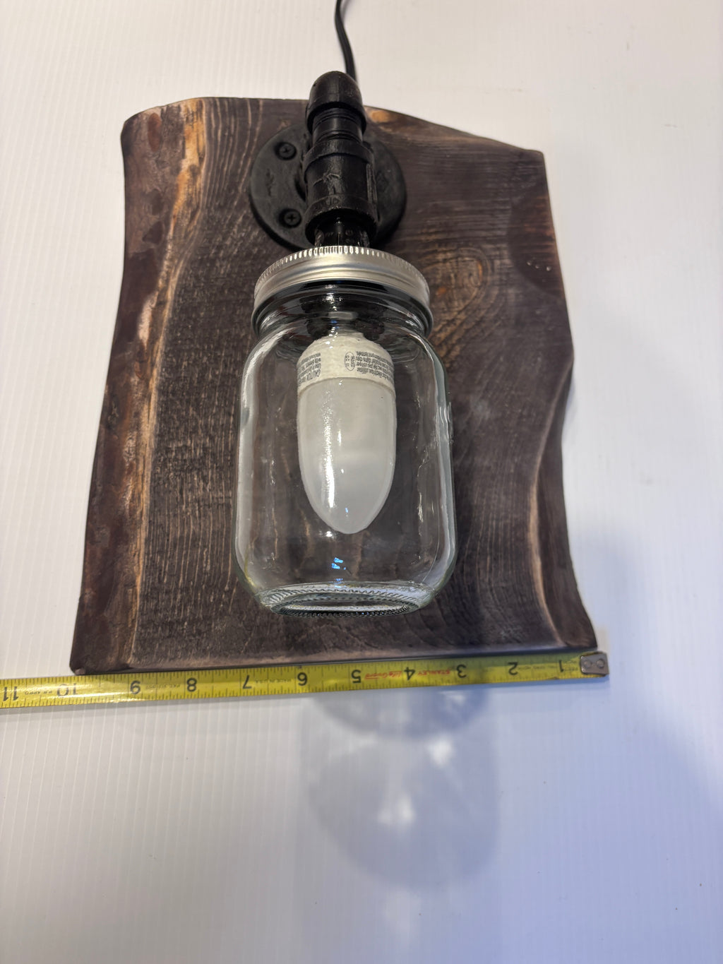 Lampe rustique