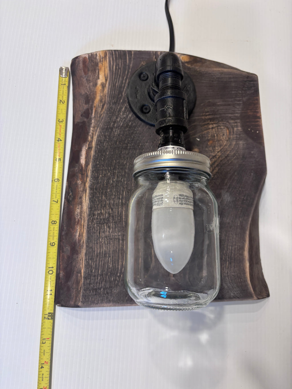 Lampe rustique